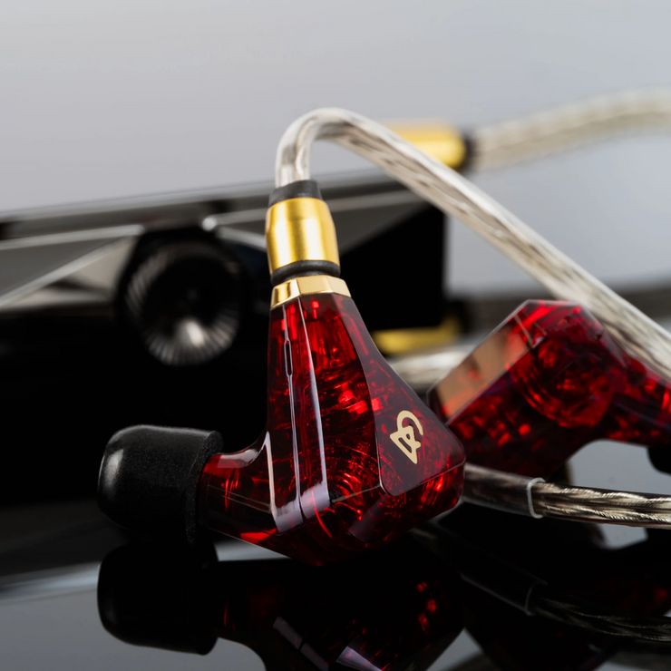 Campfire Audio Trifecta 'Crimson' Limited Edition In-Ear Monitors - Thumbnail 3