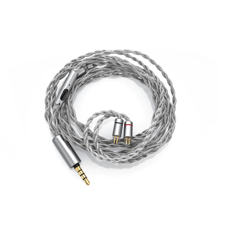 MoonDrop MC2 2-pin In-Ear Monitor Upgrade Cable with Microphone