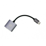 Adaptador 2 en 1 Strauss & Wagner Varna USB-C Macho a 3.5mm y USB-C Hembra de Carga Rápida