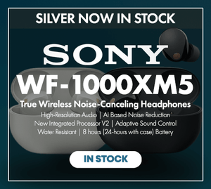 Shop the Sony WF-1000XM5 True Wireless Noise-Cancelling Headphones In Stock Now at Audio46.