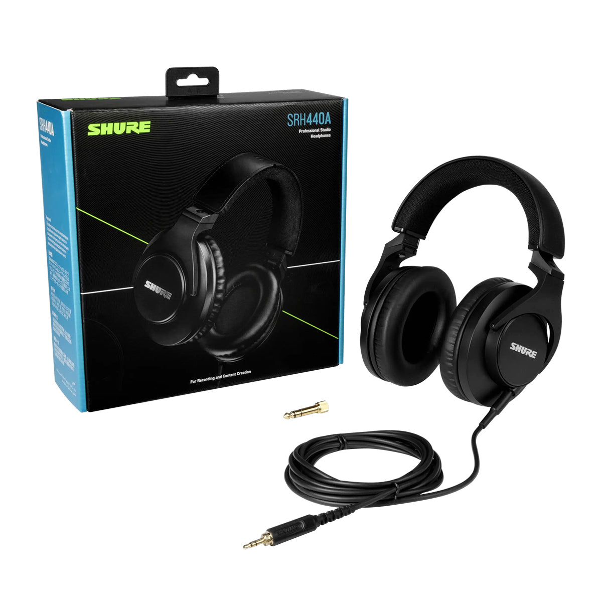 Shure SRH440A Professional Studio Headphones | Audio46