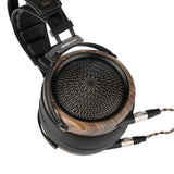 Sendy Audio Peacock Open-Back Planar Magnetic Headphone (Open Box) Cracked Wood on Earcups