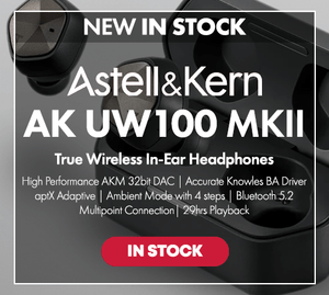 Shop the Astell & Kern AK UW100 MKII True Wireless In-Ear Headphones New In Stock at Audio46.