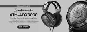 Pre-Order the Audio-Technica ATH-ADX3000 Over-Ear Open-Air Dynamic Headphones at Audio46