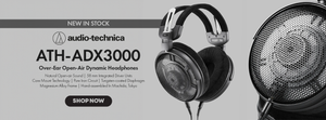 Shop the Audio-Technica ATH-ADX3000 Over-Ear Open-Air Dynamic Headphones New In Stock at Audio46