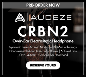 Pre-Order Audeze CRBN2 Over-Ear Electrostatic Headphones at Audio46