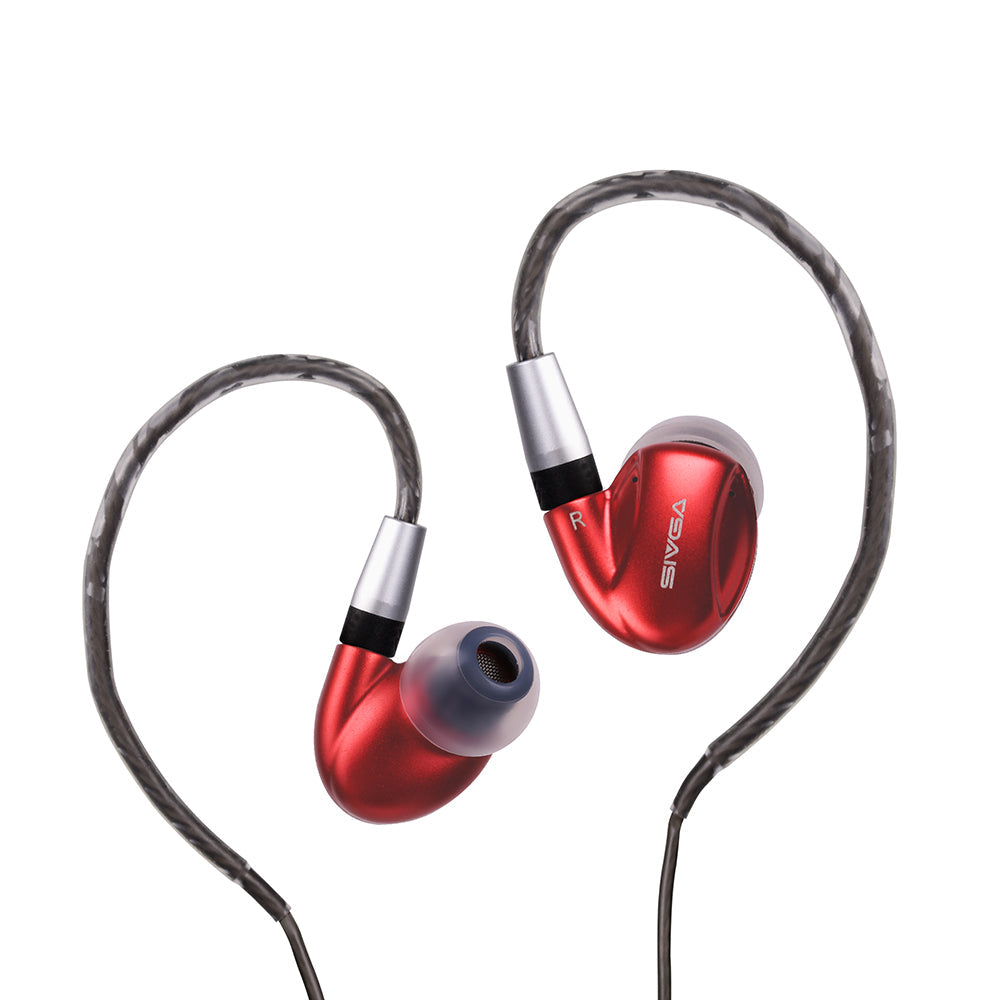 Fones de ouvido intra-auriculares Sivga SM002 (caixa aberta)