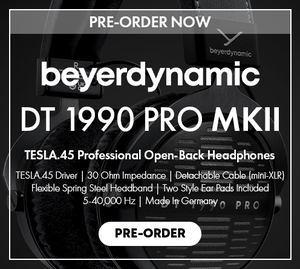 Pre-Order the Beyerdynamic DT 1990 Pro MKII Professional Open-back Headphones at Audio46