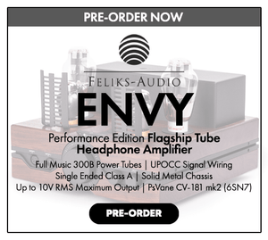 Pre-Order the Feliks Audio Envy Performance Edition Flagship Tube Headphones Amplifier at Audio46.