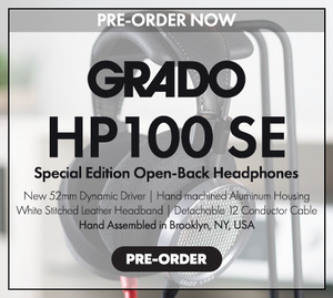 Pre-Order the Grado HP100 SE Special Edition Open-Back Headphones at Audio46