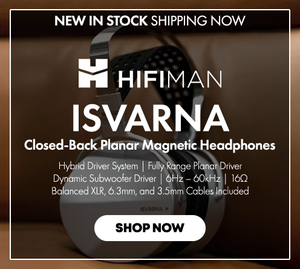 Shop the HIFIMAN ISVARNA Closed-Back Planar Magnetic Headphones New In Stock at Audio46