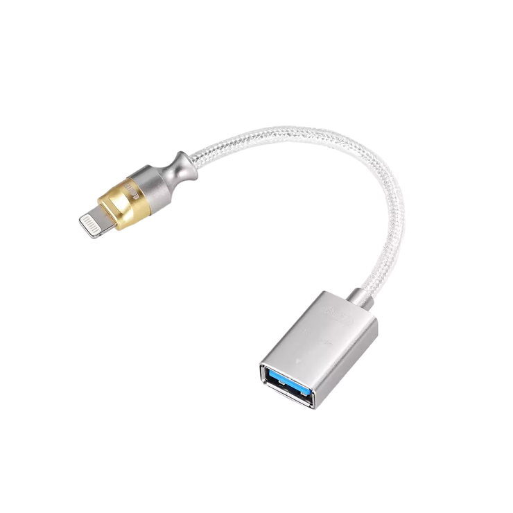 Cabo DD ddHiFi MFi07F Lightning para USB-A OTG