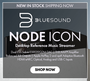 Shop the Bluesound Node Icon Desktop Reference Music Streamer New In Stock at Audio46