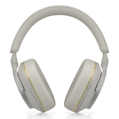 Front - Best Bowers & Wilkins Px7 S2e Active Noise-Canceling Headphones on Audio46 - Cloud Grey
