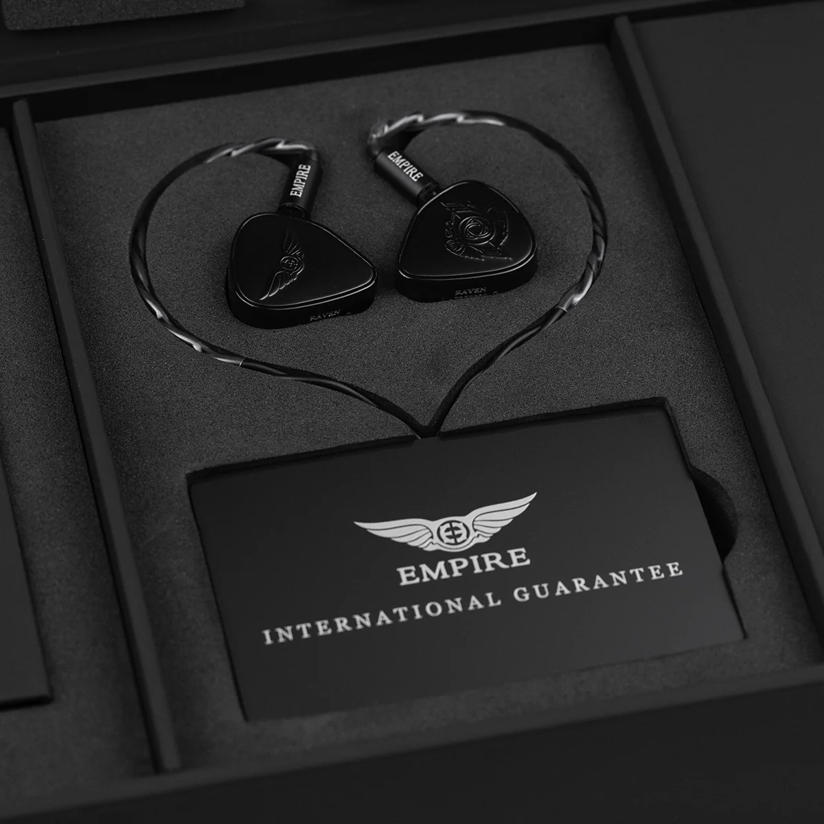 Empire Ears Raven Universal Fit In-Ear Monitors (Open Box) | Audio46 Empire Ears Raven Universal Fit In-Ear Monitors (Open Box) | Audio46