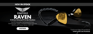 Shop the Empire Ears Raven 12 Driver Universal Fit In-Ear Monitors New In Stock at Audio46.