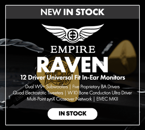 Shop the Empire Ears Raven 12 Driver Universal Fit In-Ear Monitors New In Stock at Audio46.