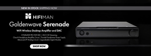 Shop the HIFIMAN Goldenwave Serenade WiFi Wireless Desktop Amplifier and DAC New In Stock at Audio46