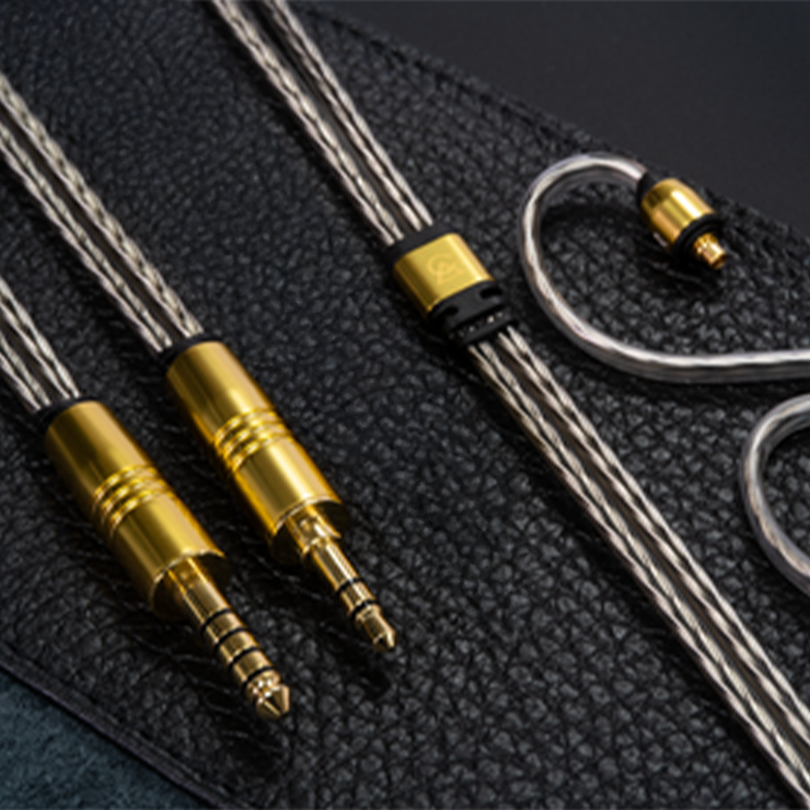 Campfire Audio Time Stream: Silver In-Ear Monitor Cable | Audio46 Campfire Audio Time Stream: Silver In-Ear Monitor Cable | Audio46
