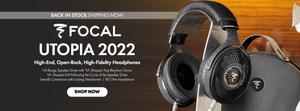 Shop the Focal Utopia 2022 High-End Open-Back High Fidelity Headphones Back In Stock at Audio46