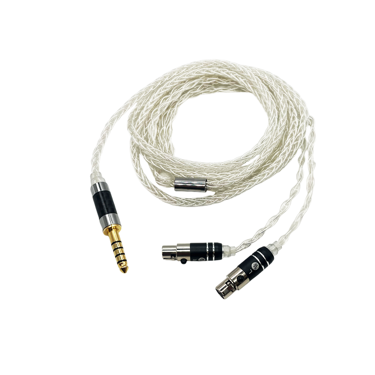 Strauss & Wagner Visp Mini-XLR para cabo de atualização de fone de ouvido balanceado de 4,4 mm
