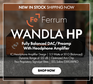 Shop the Ferrum WANDLA HP Fully Balanced DAC/Preamp with Headphone Amplifier New In Stock at Audio46