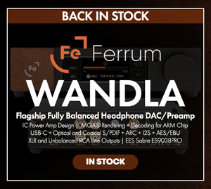 Shop the Ferum WANDLA Flagship Fully Balanced Headphone DAC/Preamp Back In Stock at Audio46.