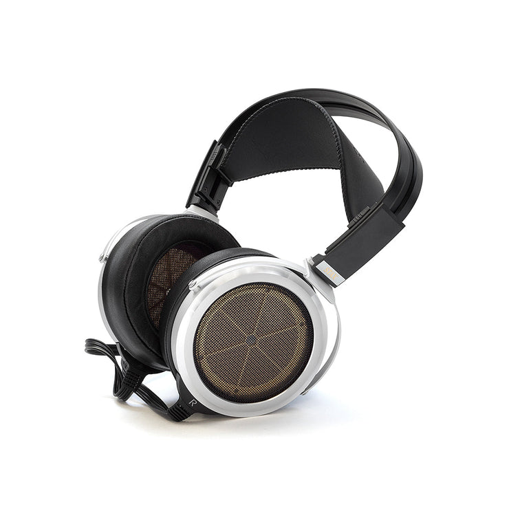 STAX SR-009S Electrostatic Headphones (Open Box, wood carrying box has a crack)