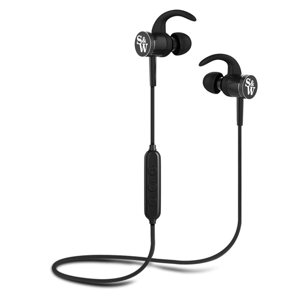 Front - Shop Strauss & Wagner SPW301 WIreless In-Ear Noise-Canceling Headphones on Audio46