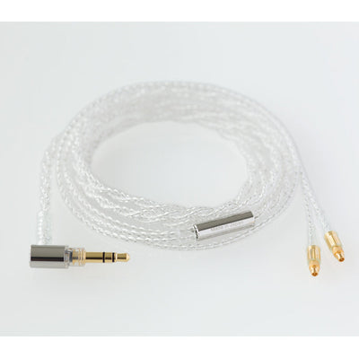 Final Audio - Cable recubierto de plata MMCX en forma de L C071
