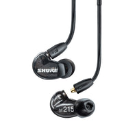 Shure AONIC 215 Auriculares con aislamiento de sonido con cable y control remoto + micrófono