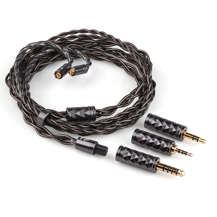 7Hz Bohea MMCX OCC+Single Crystal Silver Cable