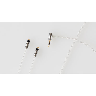 Audio final: cable recubierto de plata de 2 pines C106