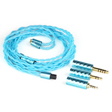 7Hz Bohea MMCX OCC+Single Crystal Silver Cable