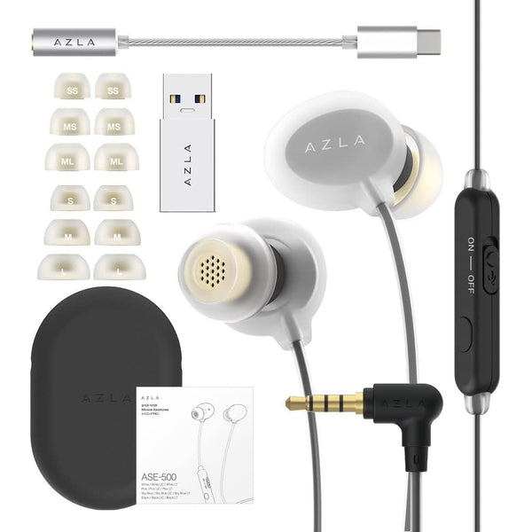 AZLA ASE-500 ASMR ASMRシリコンイヤホン AZLA ASE-500 Silicone Earphone | Audio46