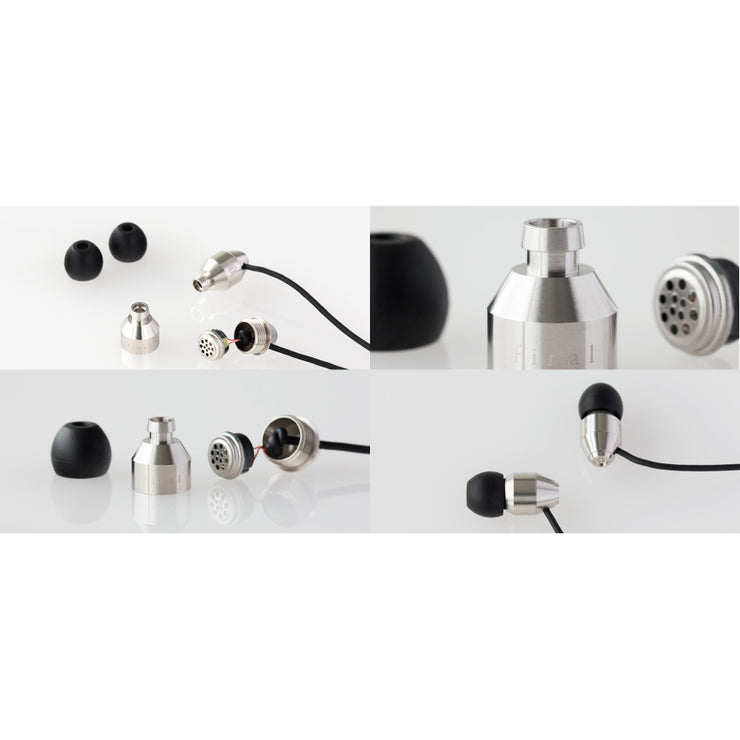 Final Audio TANE Silver DIY Earphone Assembly Kit