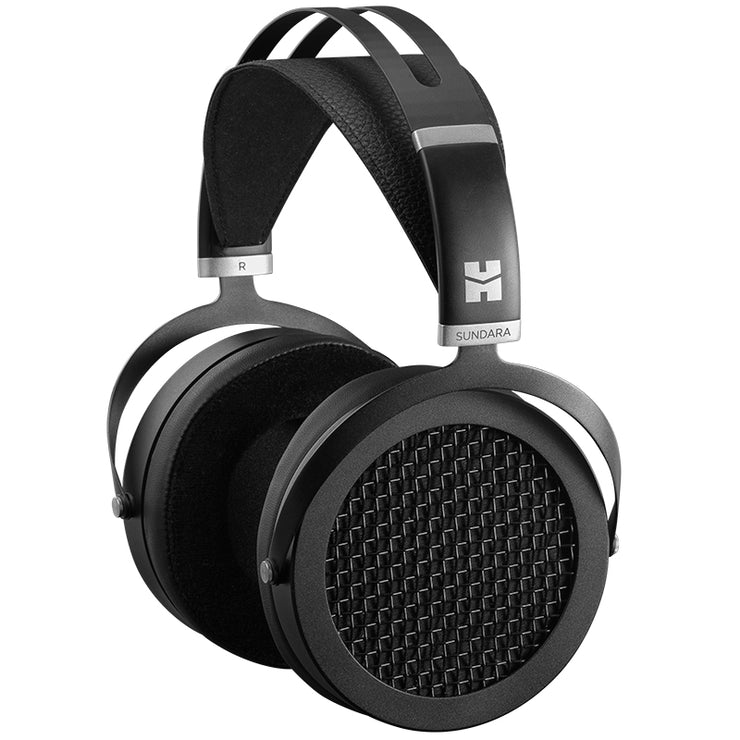 HIFIMAN SUNDARA Closed-Back Over-Ear Planar Magnetic Wired Hi-Fi Headphones  with Stealth Magnet Design, Wood Ear Cups