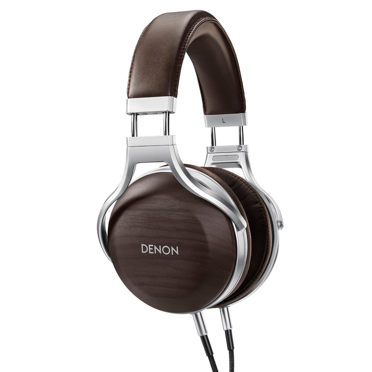 デノン DENON AH-D5200 Denon AH-D5200 Premium Over-Ear Headphones (Open Box) | Audio46