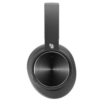 Side - Shop Strauss & Wagner ANCBT501 Wireless Headphones on sale under 1000$ noise cancelling - Black
