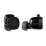 Audio-Technica - Fones de ouvido intra-auriculares sem fio verdadeiros ATH-SQ1TW