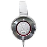 Side  - Shop Audio-Technica ATH-WS550iS Wired Headphones on Sale - White