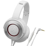 Angle - Shop Audio-Technica ATH-WS550iS Wired Headphones on Sale - White