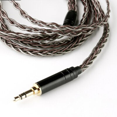 BGVP 6N OCC+Silver 8 Core Hybrid HiFi Earphone Upgrade Cable - Thumbnail 2