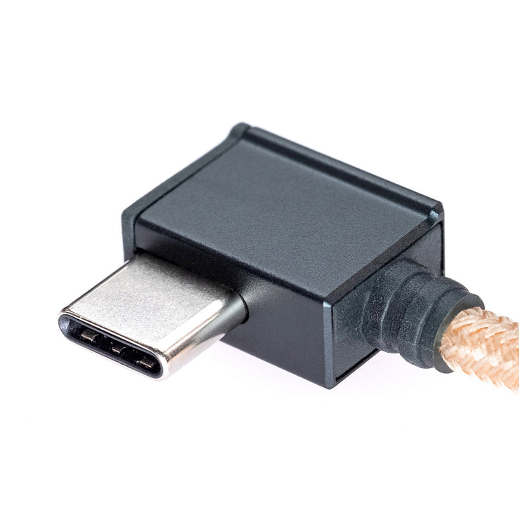 IFi 90° Type-C OTG Cable - Superfast Data Transfer, Audiophile Quality, Braided, Lifetime Guarantee
