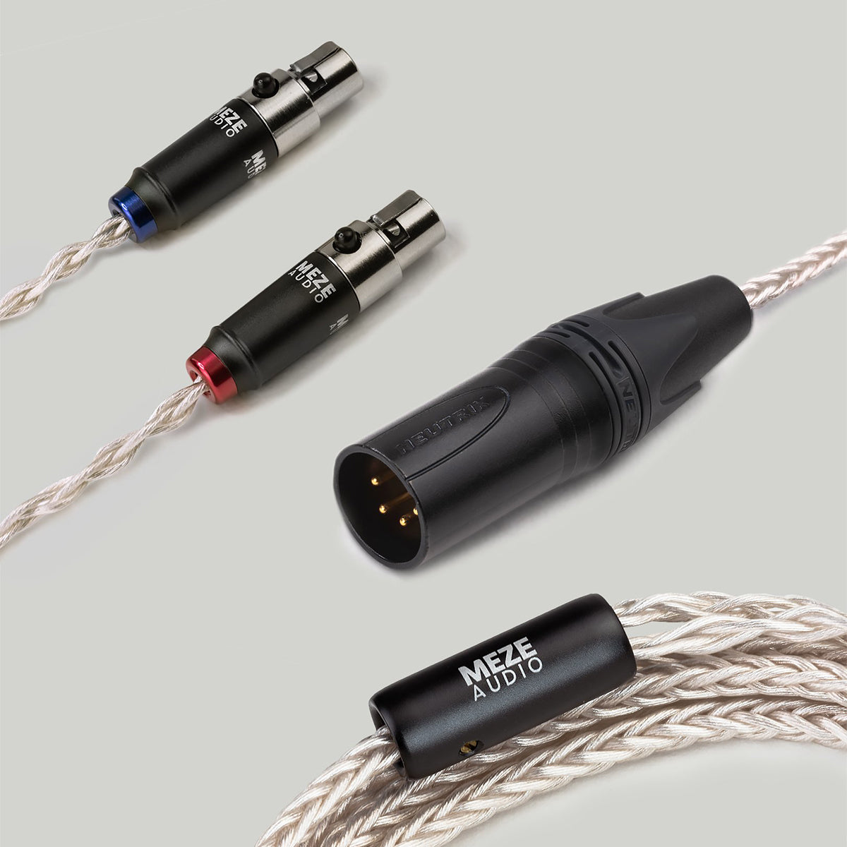Meze Mini-XLR Silver-Plated PCUHD Premium Cable for Elite