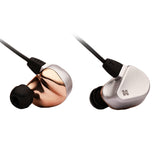 HIFIMAN - Auriculares intrauditivos plateados RE800 con controlador dinámico