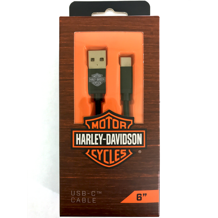 FONEGEAR Venture Harley-Davidson 6-inch USB-C Cable