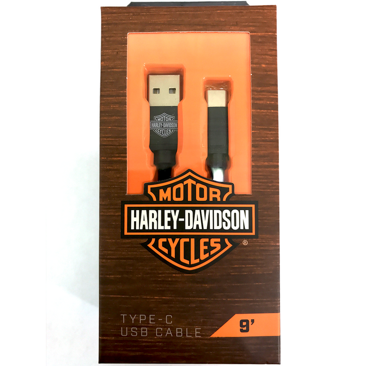 FONEGEAR Venture Harley-Davidson 9 foot Type-C USB Cable