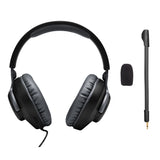 JBL Free WFH Wired Over-Ear Headset with Detachable Mic