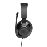 JBL Quantum 200 Wired Over-Ear Gaming Headset with Flip-up Mic